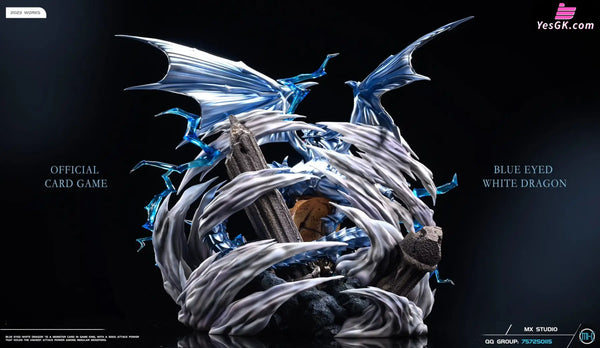 Yu-Gi-Oh Statue #2 Blue Eyes White Dragon Resin Statue - MX Studio [In-Stock] Full Payment Yu-Gi-Oh!