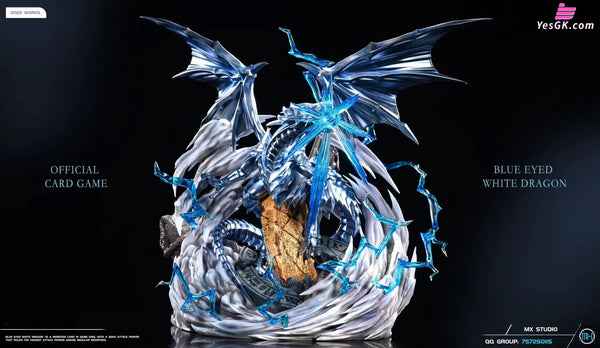 Yu-Gi-Oh Statue #2 Blue Eyes White Dragon Resin Statue - MX Studio [In-Stock] Full Payment Yu-Gi-Oh!
