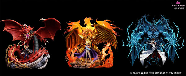 Yu-Gi-Oh! The Three Phantom Gods #2 The Winged Dragon of Ra & Marik Ishtar 1/6 GK Statue - CX Studio [Pre-Order]