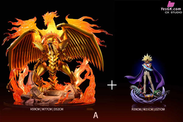 Yu-Gi-Oh! The Three Phantom Gods #2 The Winged Dragon of Ra & Marik Ishtar 1/6 GK Statue - CX Studio [Pre-Order]