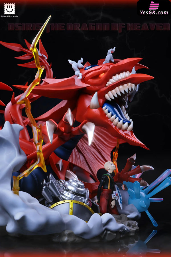 Yu-Gi-Oh! The Three Phantom Gods Series #2 Slifer the Sky Dragon & Silent Doll 1/4 GK Statue - Divine Officer Studio