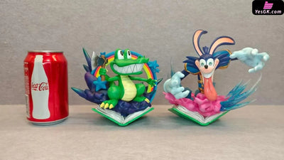 Yu-Gi-Oh Toon Alligator & Dark Rabbit GK Statue - WASP Studio [Pre-Order] Yu-Gi-Oh!