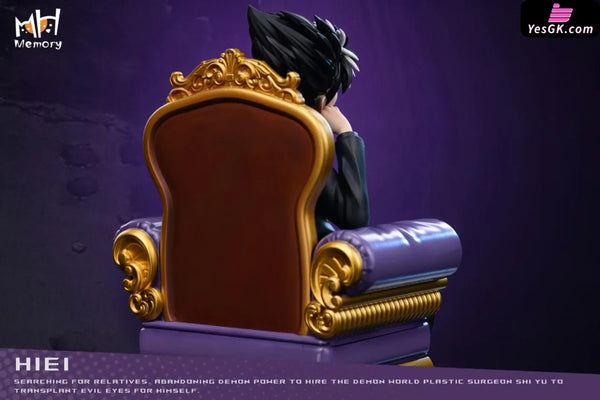Yu Yu Hakusho Sitting Pose Series #1 Hiei PVC Figure - Memory Studio [Pre-Order] Yu Yu Hakusho
