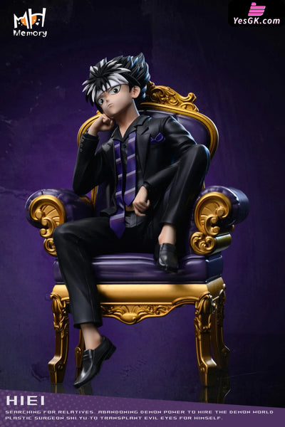 Yu Yu Hakusho Sitting Pose Series #1 Hiei PVC Figure - Memory Studio [Pre-Order] Yu Yu Hakusho