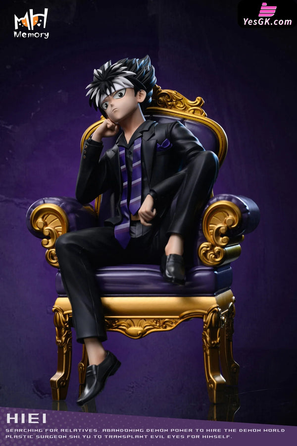 Yu Yu Hakusho Sitting Pose Series #1 Hiei PVC Figure - Memory Studio [Pre-Order] Yu Yu Hakusho