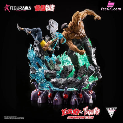 Yu Hakusho Yuusuke Urameshi Vs Toguro Brother (Licensed) Resin Statue - Figurama Studio [Pre-Order