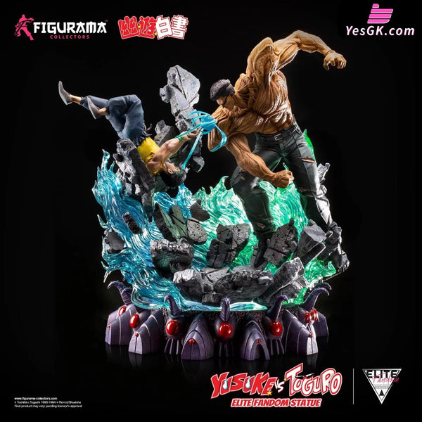 Yu Hakusho Yuusuke Urameshi Vs Toguro Brother (Licensed) Resin Statue - Figurama Studio [Pre-Order