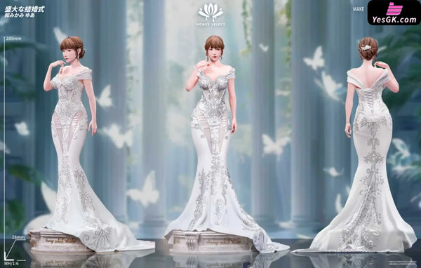 Yua Mikami 1/6 Licensed Statue Honey Select Studio [Pre Order] Deposit / A: Wedding Dress Others