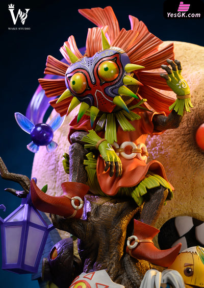 Zelda Legend Majora’s Mask Skull Kid 1/4 GK Statue - Wake Studio [In-Stock] - Zelda Legend