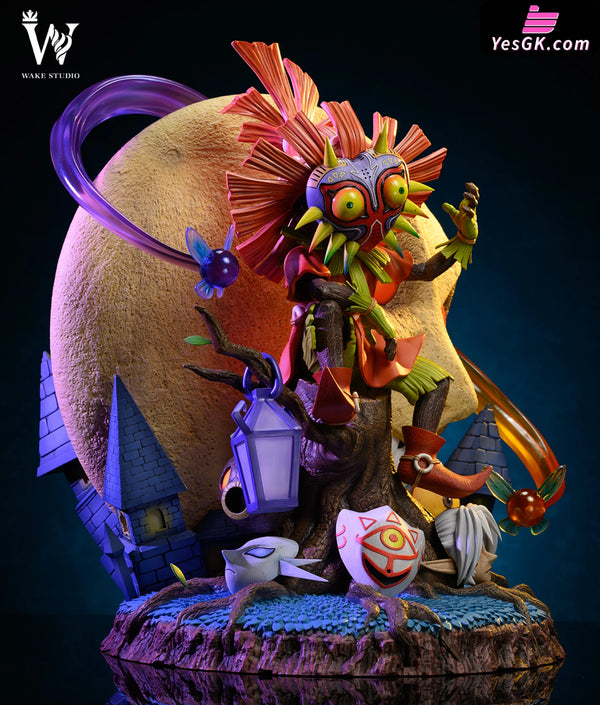Zelda Legend Majora’s Mask Skull Kid 1/4 GK Statue - Wake Studio [In-Stock] - Zelda Legend
