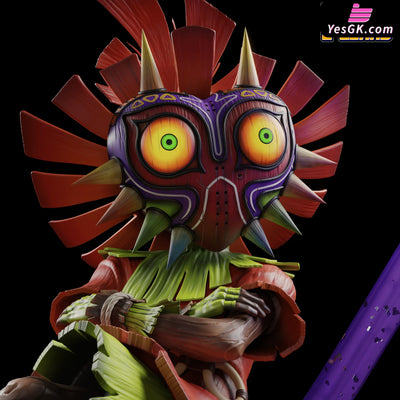Zelda Legend Skull Kid 1/4 GK Statue - Kintsukuroi Creations Studio [In-Stock] Full Payment Zelda Legend