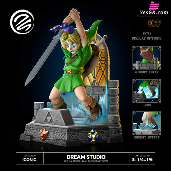 Zelda Legend Young Link Sword GK Statue - Dream Studio [Pre-Order] Deposit / 1/4 Scale Zelda Legend