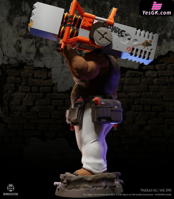 Zenless Zone Zero Ben Bigger 1/10 GK Statue - Shibadon Studio [In-Stock] - Full Payment - Zenless Zone Zero