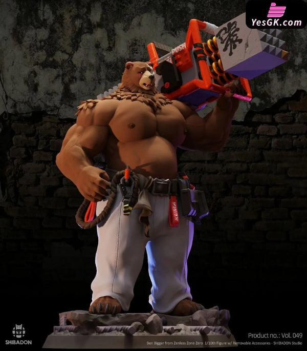Zenless Zone Zero Ben Bigger 1/10 GK Statue - Shibadon Studio [In-Stock] - Full Payment - Zenless Zone Zero