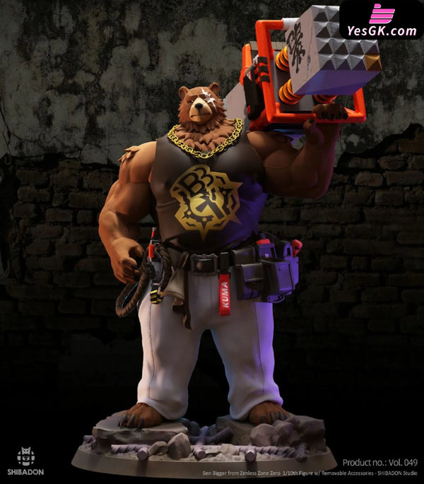 Zenless Zone Zero Ben Bigger 1/10 GK Statue - Shibadon Studio [In-Stock] - Full Payment - Zenless Zone Zero