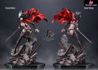 Zenless Zone Zero Hoshimi Miyabi Red Fox Shadow Statue - Li Studio