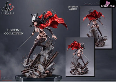 Zenless Zone Zero Hoshimi Miyabi Red Fox Shadow Statue - Li Studio