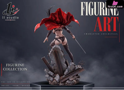 Zenless Zone Zero Hoshimi Miyabi Red Fox Shadow Statue - Li Studio