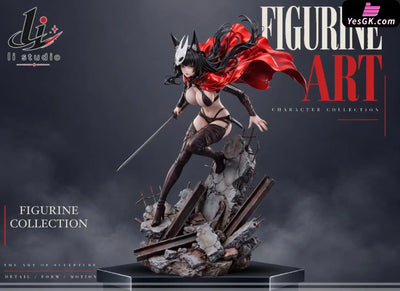 Zenless Zone Zero Hoshimi Miyabi Red Fox Shadow Statue - Li Studio
