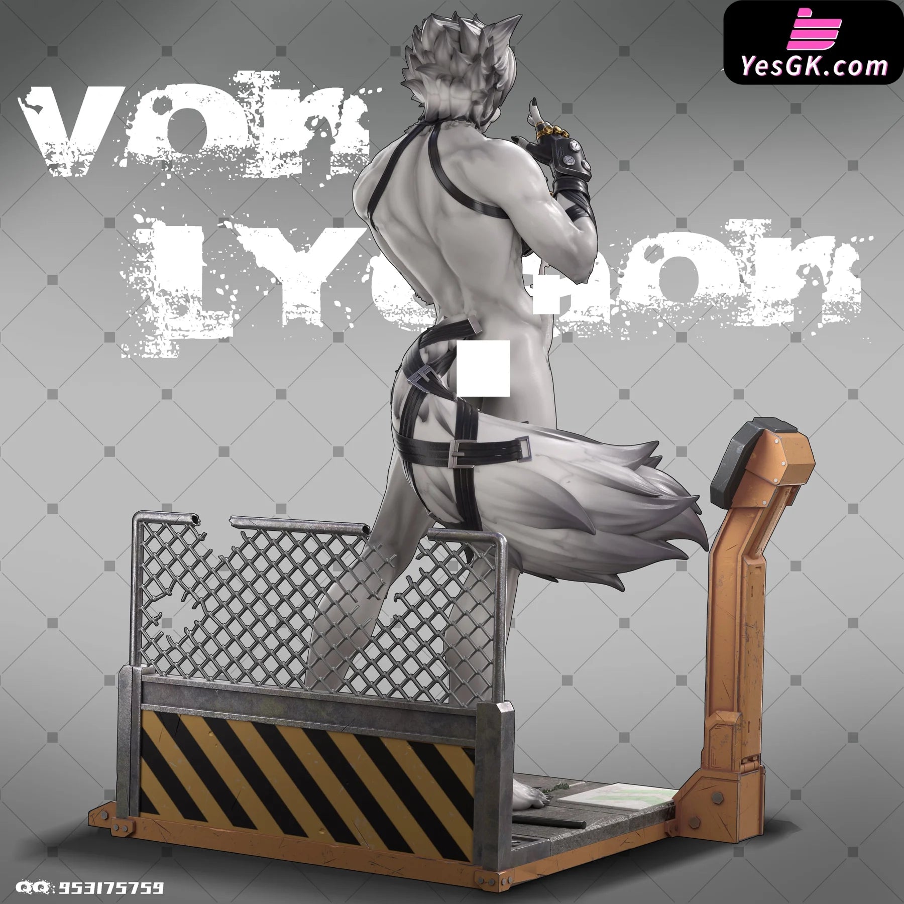 Zenless Zone Zero Von Lycaon Statue - Edward Studio [Pre-Order] Others