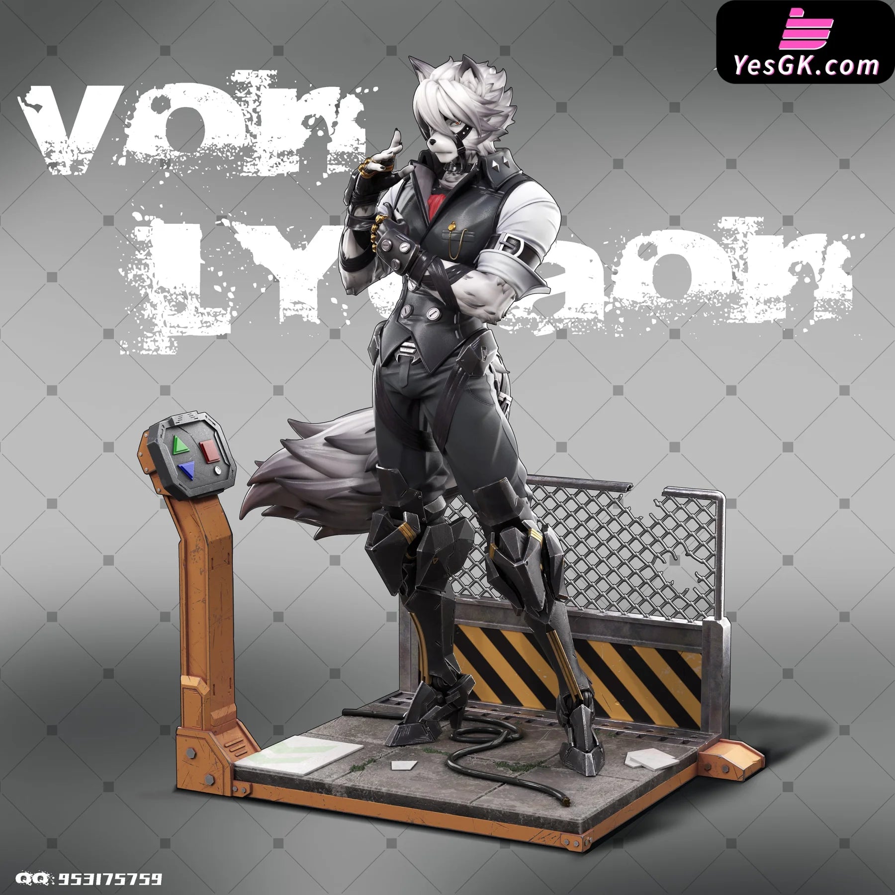 Zenless Zone Zero Von Lycaon Statue - Edward Studio [Pre-Order] Others