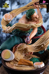 Zoro Eating Ramen Resin Statue - Super Bomb Studio [Pre-Order Closed] One Piece
