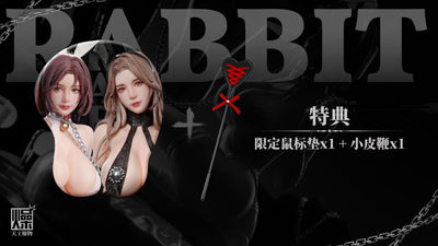 Uniform Series #4 Double Bunny Girl Zhang Min & Bai Jie 1/4 Licensed Statue - TGZW Studio [In-Stock]