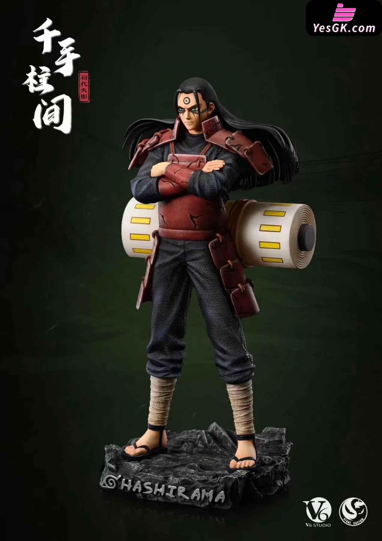 Naruto First Hokage-Hashirama Senju Resin Statue - Rocket Studio [Pre- –  YesGK