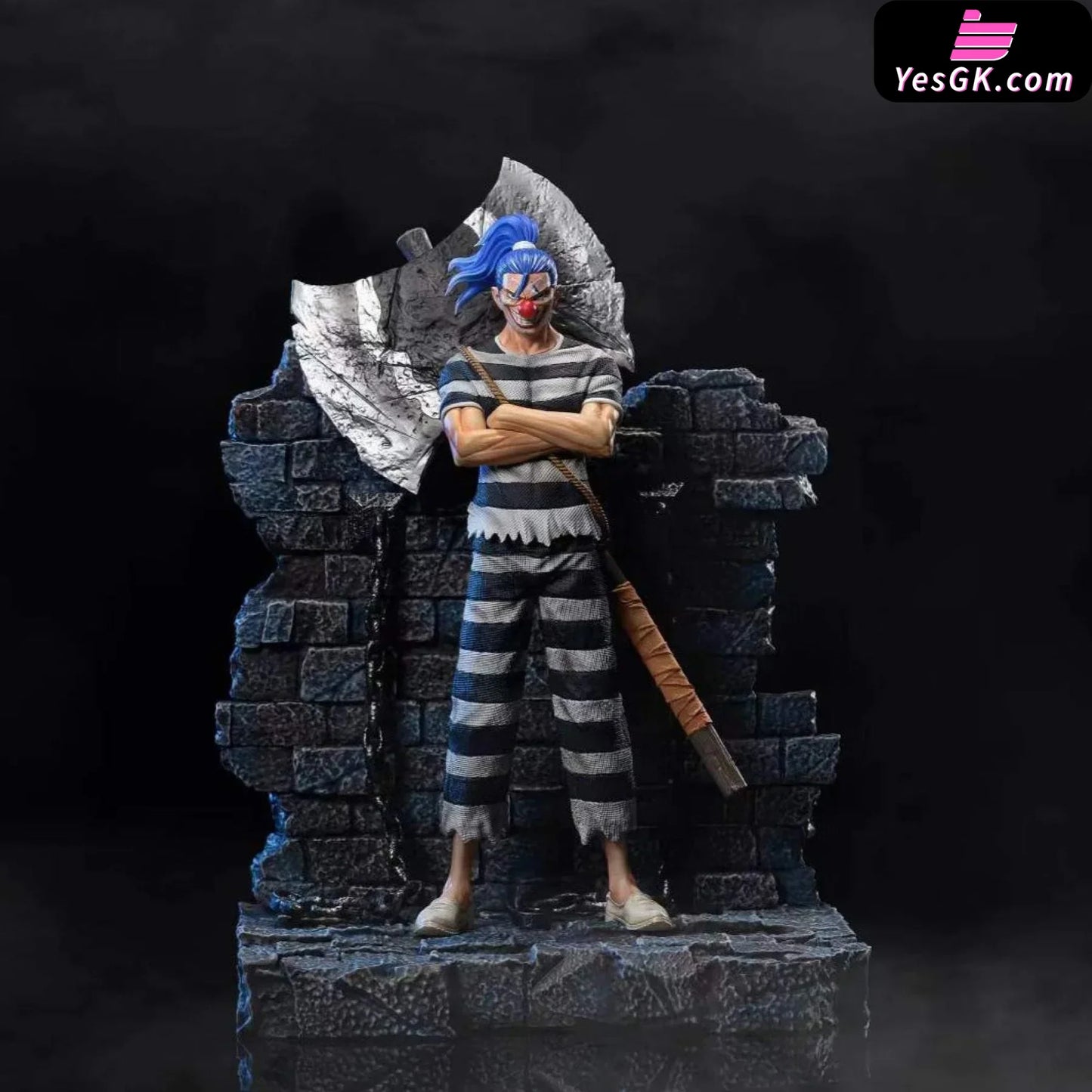 ONE PIECE Prison Series #2 (Prison Buggy) Resin Statue - Lightning Studio [Pre-Order]